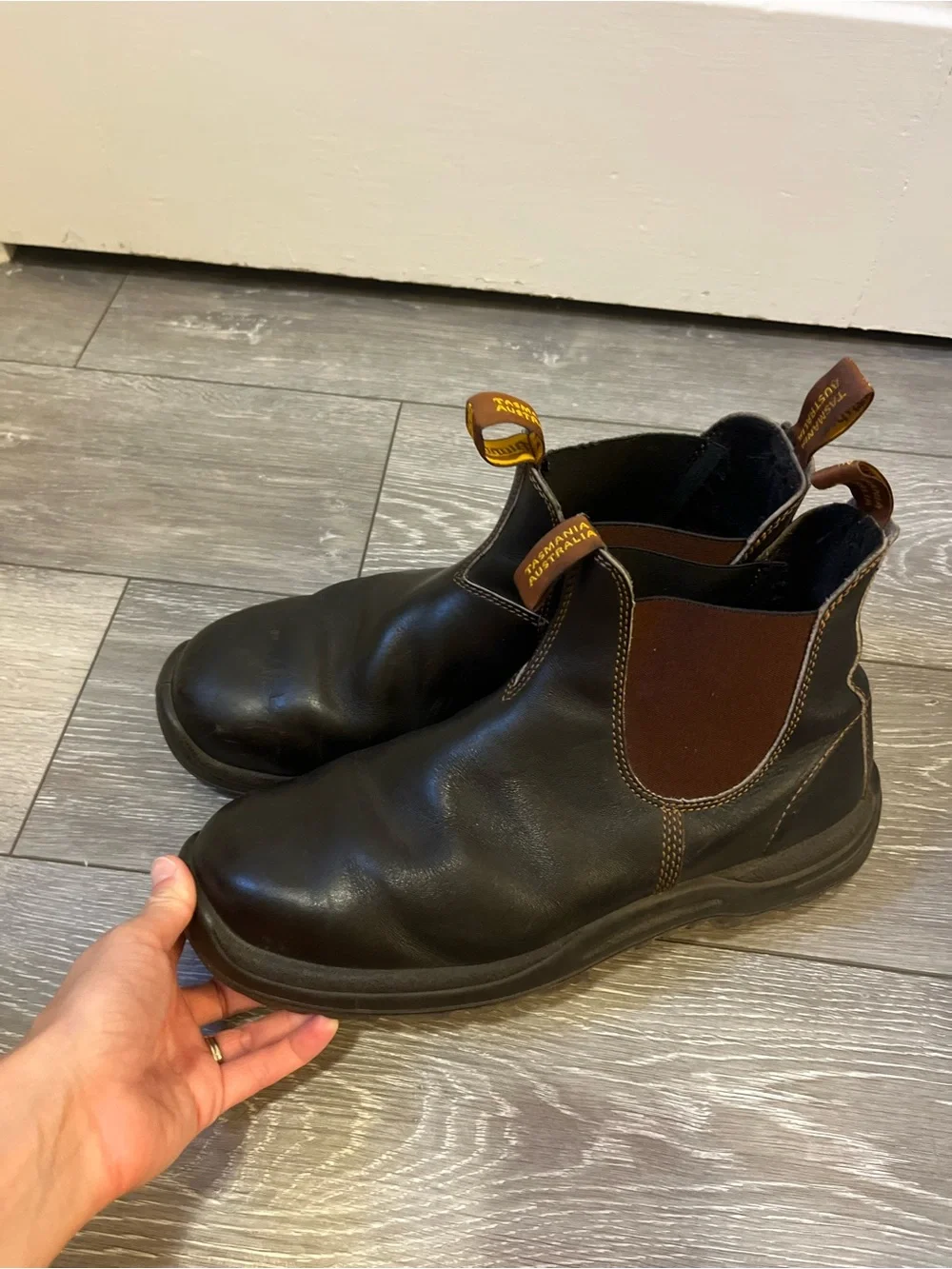 Blundstone #172 Work Series Steel Toe Safety Boots Size 11